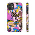 Magic Mushrooms and Frogs Phone Case in Pastel